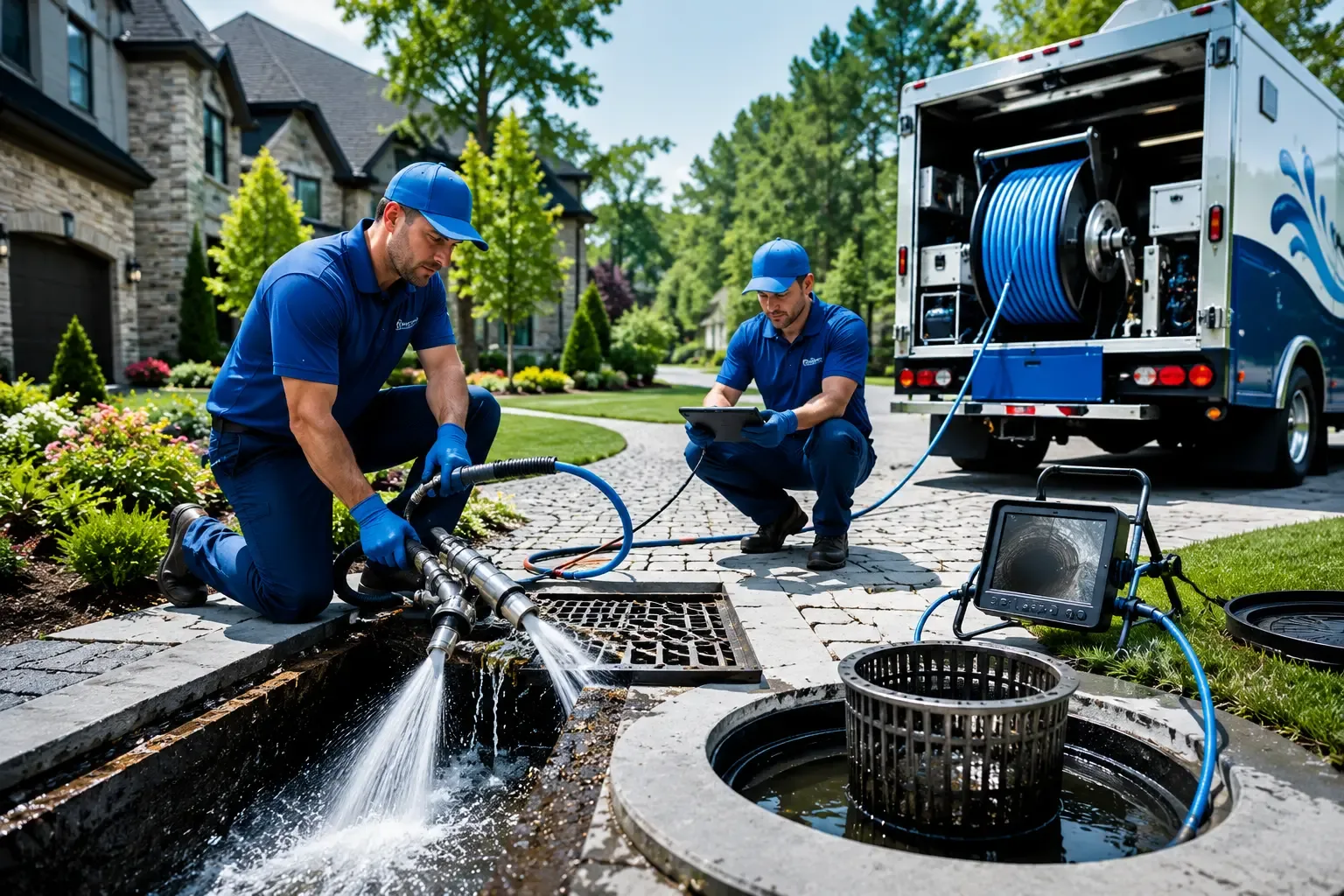Local outdoor drain cleaning professionals in Royal, IL